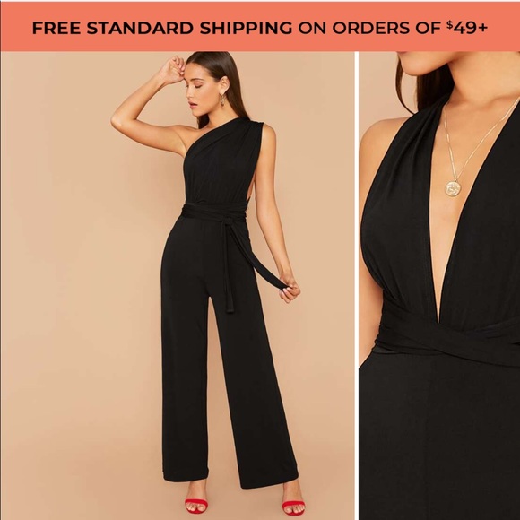 *BRAND NEW* black jumpsuit - Picture 4 of 4